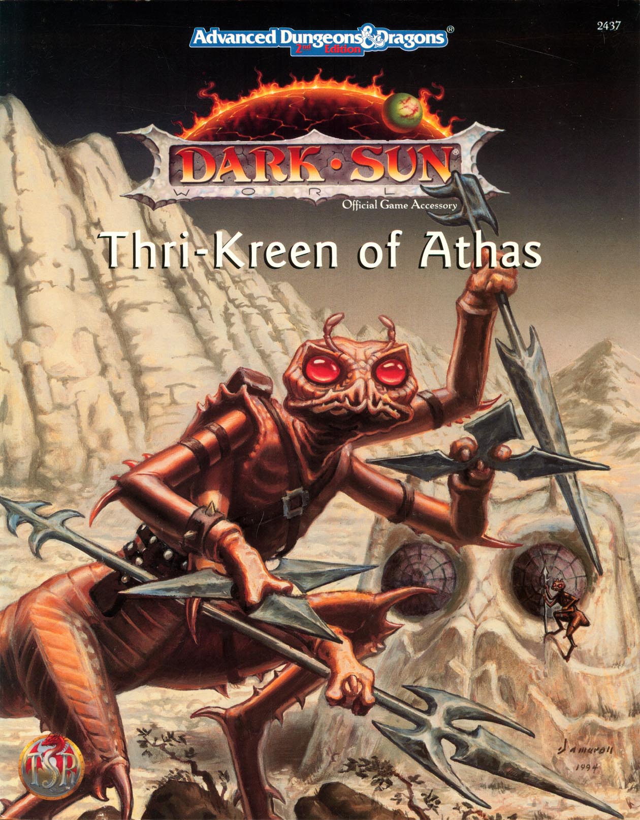 Thri-Kreen of AthasCover art